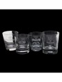 Assorted Whisky Tumblers Auchentoshan, Blair Athol, Glenfiddich, Glenturret 