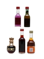 Assorted Liqueurs Bols, Chambord, Cynar, Marie Brizard 5 x 3cl-5cl