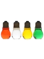 Evelt Light Bulb Liqueurs Clementine, Maraschino, Millefiori, Peppermint 4 x 3.5cl / 30%