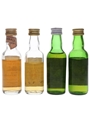 John Brown's, MacDonalds Glencoe, Monarch & Strathayr Bottled 1970s-1980s 4 x 4.7cl-5cl