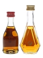 Bisquit 3 Star & VSOP Bottled 1970s & 1990s 2 x 3cl / 40%