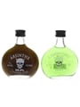 Calavera Noir & Vert Absinthe  2 x 5cl / 89.9%