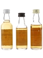 Dalwhinnie, Linkwood & Tamdhu Bottled 1980s-1990s 3 x 5cl / 40%
