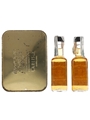 Jack Daniel's Old No 7 Gift Tin Bottled 1980s 2 x 5cl / 45%