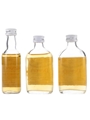 Dewar's White Label Bottled 1970s & 1980s 3 x 5cl / 40%