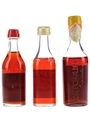 Campari Bitter Bottled 1960s-1970s 3 x 5cl