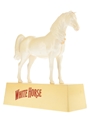 White Horse Plastic Bar Ornament  24cm x 21.5cm x 7cms