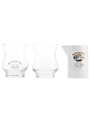 Bowmore Whisky Tumblers And Water Jug  