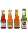 Cusenier & L'Abbe Francois Bottled 1970s 4 x 3cl