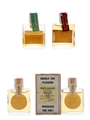 Whyte & Mackay, Scotch Whisky & Irish Whiskey Matches Bottled 1970s - Tiny Novelty Bottles 4 x 1cl / 40%