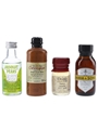 Assorted Spirits Absolut Pears, Bols Corenwyn, Kamm & Sons, Vestal Kaszebe 4 x 5cl & 3cl