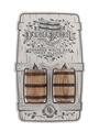 Double Barrel Charred White Oak Shot Glasses  