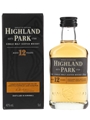 Highland Park 12 Year Old Bottled Pre 2012 5cl / 40%