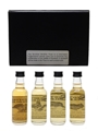 Signatory Vintage Scottish Wildlife Miniatures Balmenach, Mortlach, Port Ellen, Strathmill 4 x 5cl / 43%