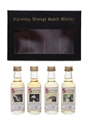 Signatory Vintage Scottish Wildlife Miniatures Aberfeldy, Glenturret, Imperial, Port Ellen 4 x 5cl / 43%