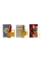Grant's Standfast, Robbie Burns & Matches Bottled 1970s - The World's Smallest Bottles Of Scotch Whisky 3 x 1cl / 40%