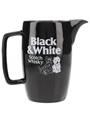 Black & White Water Jug  16cm x 16cm