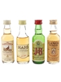 Famous Grouse, Haig, J & B, Langs Supreme  4 x 5cl / 40%