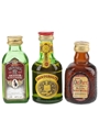 Dewar's 12 Year Old Ancestor, Grand Old Parr & John O' Groats Bottled 1980s 3 x 5cl