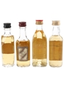 Antiquary, Chivas Regal, Grant's & Pig's Nose Bottled 1970s & 1980s 4 x 5cl / 40%
