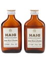 Haig's Gold Label Bottled 1970s 2 x 5.6cl / 40%