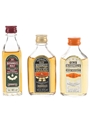 Bushmills 10 Year Old, Black Bush & White Label Bottled 1980s 3 x 5cl / 40%