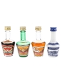De Kuyper Liqueurs Cherry Brandy, Peach Brandy & Nassau Orange Liqueur 4 x 3cl-3.5cl
