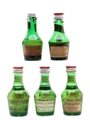 Benedictine DOM Bottled 1960s-1980s 5 x 3cl