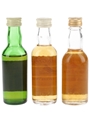 Chequers, Famous Grouse & Morton's Bottled 1970s 3 x 5cl / 40%