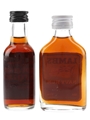 Captain Morgan & Lamb's Bottled 1970s-1980s 2 x 5cl / 40%