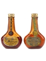 Cusenier Apricot Brandy & Peach Brandy Bottled 1950s 2 x 5cl / 32%