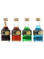 Marie Brizard Liqueurs Bottled 1970s 4 x 5cl