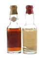 Melchers Creme de Cacao & Pollen & Zoon White Curacao Liqueurs Bottled 1960s 2 x 5cl