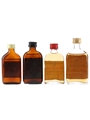 King William IV, Scott's Special, Auld Shepp & Dumbarton Bottled 1960s 4 x 5cl