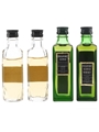 Antiquary & Passport Scotch Bottled 1970s 4 x 5cl