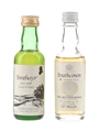 Strathayr Pure Malt & Strathconon 12 Year Old Bottled 1970s 2 x 4.7cl
