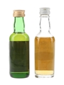 Strathayr Pure Malt & Strathconon 12 Year Old Bottled 1970s 2 x 4.7cl