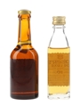 Seagram's VO & Wiser's 10 Year Old De Luxe Bottled 1960s-1980s 2 x 5cl / 40%