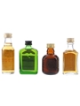 Grand Old Parr, Highland Queen, Mackenzie & Old Rarity Bottled 1970s & 1980s 4 x 4cl-5cl