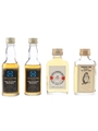 Diners, Loch Lomond Mist & Winking Owl Bottled 1980s 4 x 4.7cl-5cl
