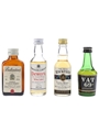 Ballantine's, Dewar's, The Real Mackenzie & Vat 69 Bottled 1980s 4 x 5cl