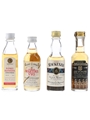 Hankey Bannister, James Martin's VVO, Seagram's & The Real Mackenzie Bottled 1970s & 1980s 4 x 4.7cl-5cl