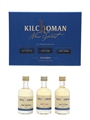 Kilchoman New Spirit - The Connoisseurs Pack One Month, One Year & Two Year Old 3 x 5cl