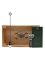 Hendrick's Home Bar Kit Cucumber Crate, Mighty Razor Zester, Spinning Eye Bar Spoon 
