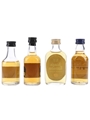 Burberrys, Glenfoyle, King's Ransom & Langs Select  4 x 4cl-5cl