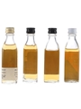 Argyll, Clan MacGregor, Francis & Master Of Arts Bottled 1980s 4 x 4cl-5cl