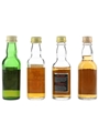 Chequers, Old Court & The National Choice Bottled 1970s & 1980s 4 x 5cl