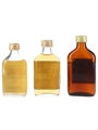 Grendel's, House Of Lords & King William IV Bottled 1970s & 1980s 3 x 3.7cl-5cl