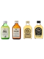 Black & White, Haig, Long John & Scots Grey Bottled 1970s-1980s 4 x 5cl