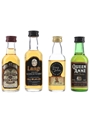 Assorted Blended Scotch Whisky Chivas Regal, Langs, Long John & Queen Anne 4 x 4.7cl-5cl